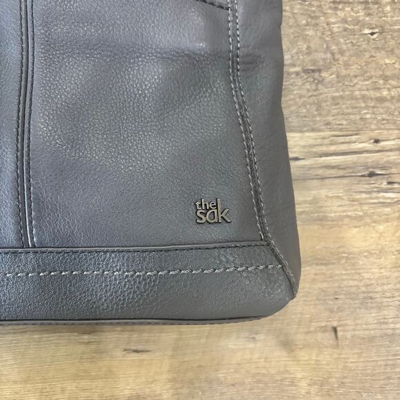 The Sak Lucia Brown Leather Crossbody Bag - Picture 3 of 8